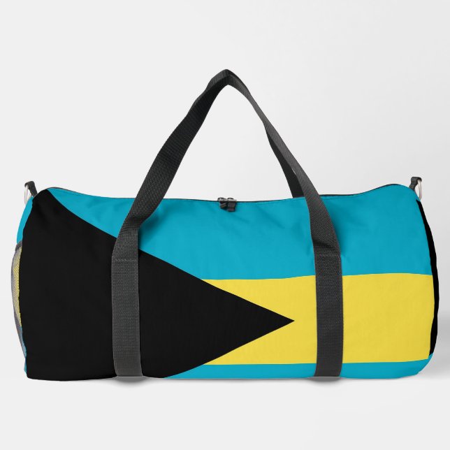 Print Cut Sew Bag with flag of Bahamas (Back)