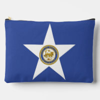Print Cut Sew Bag with flag of Houston, USA