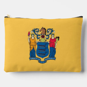 Print Cut Sew Bag with flag of New Jersey, USA