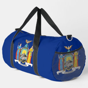 Print Cut Sew Bag with flag of New York State, USA