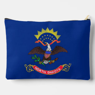 Print Cut Sew Bag with flag of North Dakota, USA