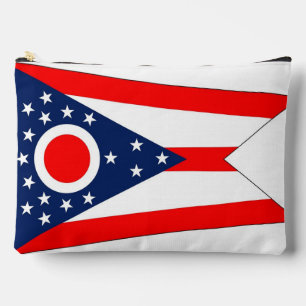 Print Cut Sew Bag with flag of Ohio, USA