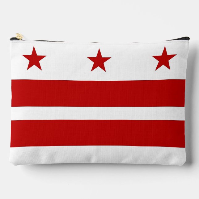 Print Cut Sew Bag with flag of Washington DC (Front)
