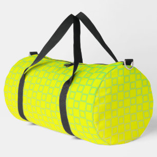Print Cut Sew Bag yellow lime design