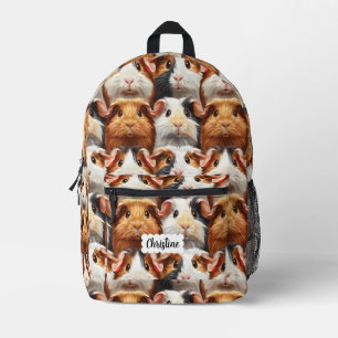 Print Cut Sew Guinea Pig Personalised Backpack