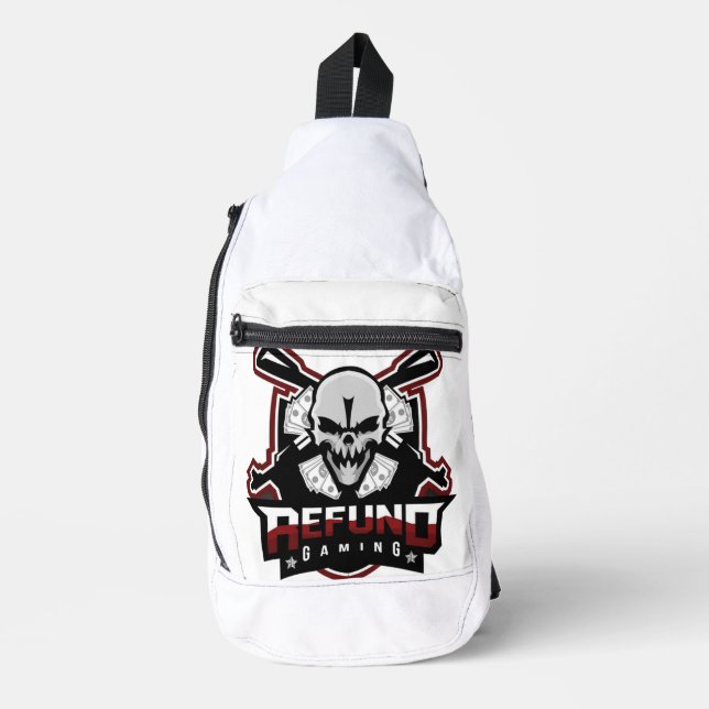 Print Cut Sew Sling Bag REFUND GAMING (Front)