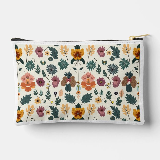 Print Cut Sew Small Accessory Pouch (Back)