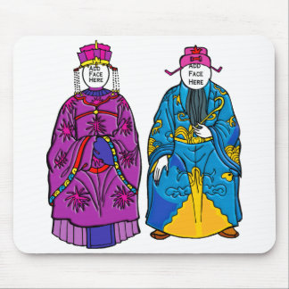 Print: Emperor & Empress Mouse Mat