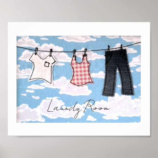 Print for Laundry Room  (Front)