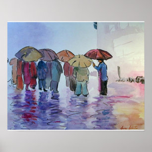 Print- Goose Hollow Stop Poster