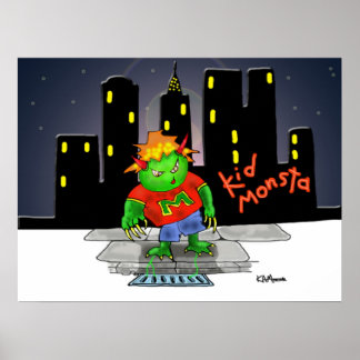 Print "Kidmonsta" - by Kev Moore