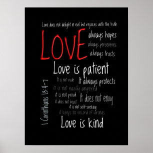 Print - Love is Patient Mix 2