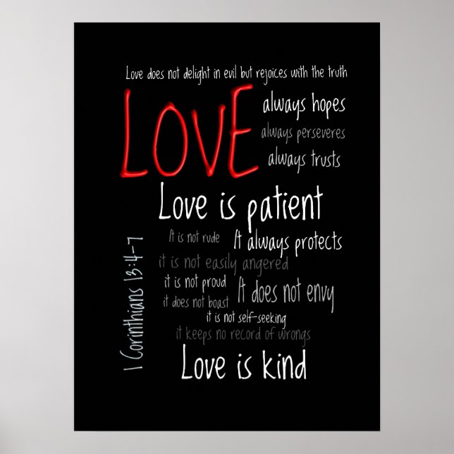 Print - Love is Patient Mix 2 (Front)