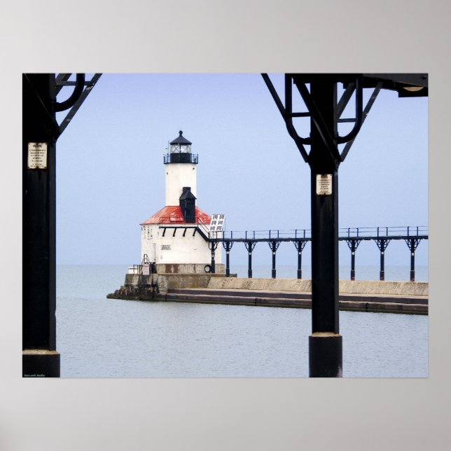 Print - Michigan City East Pierhead LIght (Front)