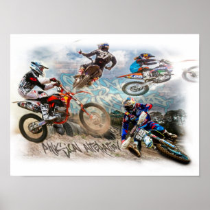 Print Motorcross