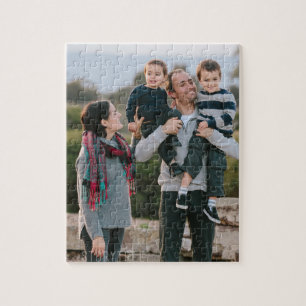 Print on a PUZZLE - Add pics and text!