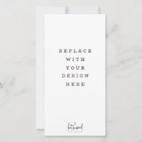 PRINT ORDER 4 x 8 inch portrait vertical tall card