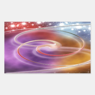 print pattern background design colourful diy rectangular sticker