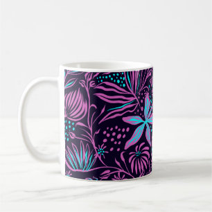 Print pattern sheets drawing coffee mug
