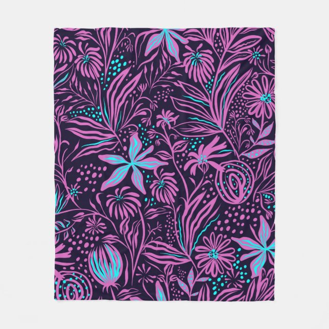Print pattern sheets drawing fleece blanket (Front)