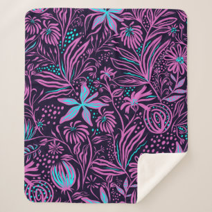 Print pattern sheets drawing sherpa blanket