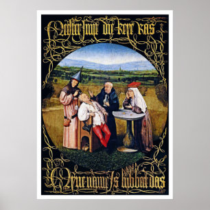 Print/Poster: Hieronymous Bosch-Extracting Stone Poster