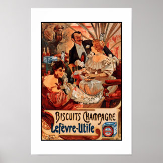 Print Retro Artist Mucha Image
