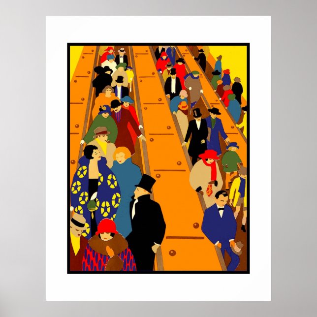 Print Retro London Vintage Image (Front)