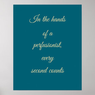 Print semi-gloss for perfusionists