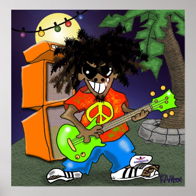 Print "Spank de Plank" - by Kev Moore (Front)