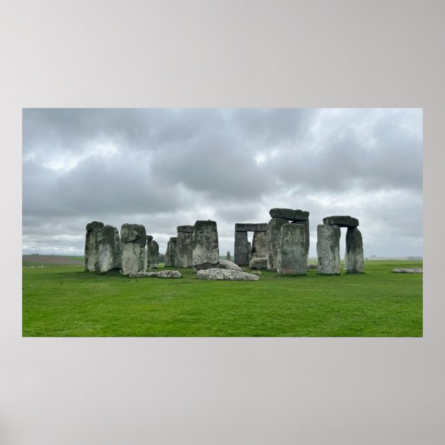 PRINT | Stonehenge 35" x 20"  (Front)