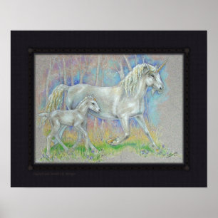 Print - Unicorn & Baby