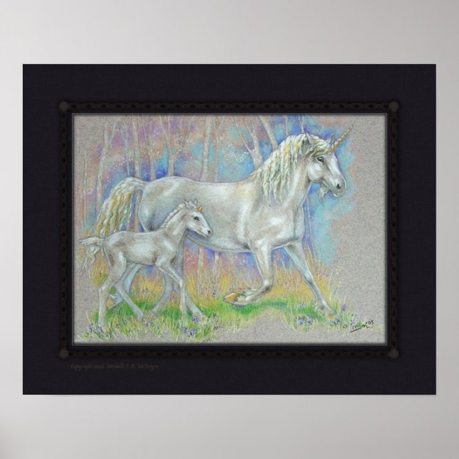 Print - Unicorn & Baby (Front)