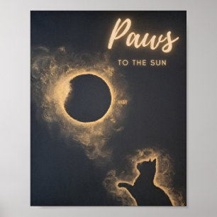Print, Value Poster Paper (Matte) Paws to the Sun