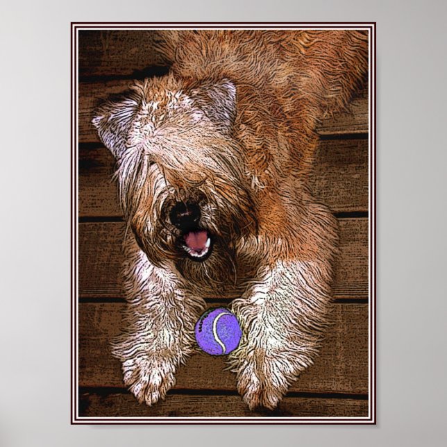 Print: "Wanna Play?" Poster (Front)