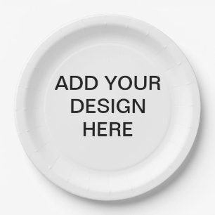 Print your Design on Paper Plate