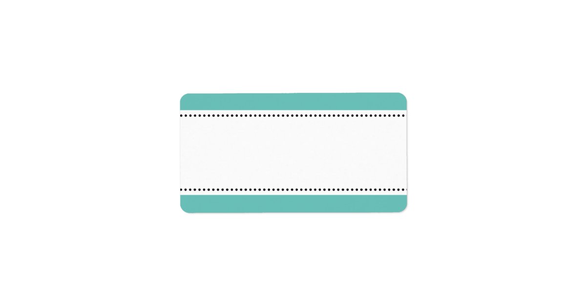 Printable blank address labels with coloured | Zazzle