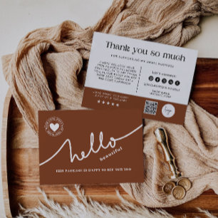 Printable Business Thank You Card