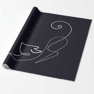 Printable Cat Wrapping Paper   Cat Gift Paper