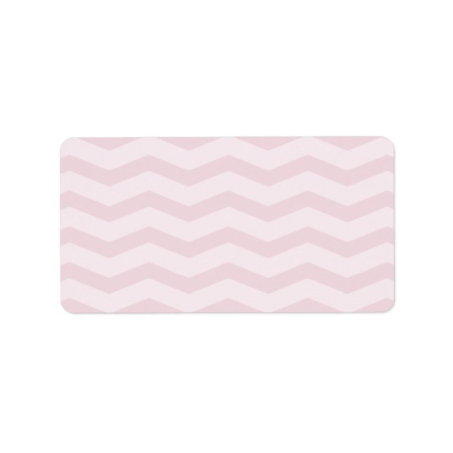 Printable chevron blank mailing address labels (Front)