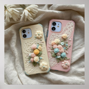 Printable Cute photo of phone cases Poster