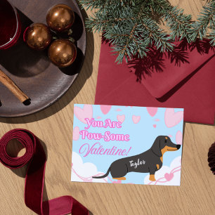 Printable Dachshund Valentine's Day Cards - Custom