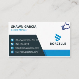 Printable digital business card