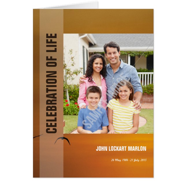 Printable Funeral Template (Front)