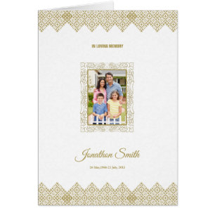 Printable Funeral Template