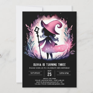 Printable Happy Wizard Birthday Invitation