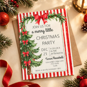 Printable invitation for Christmas with friends