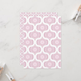 Printable Rose Confetti Lace Retro Scrapbook Paper Invitation