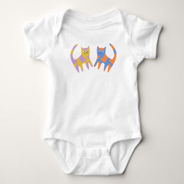 Printed Baby Bodysuit (Front)