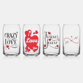 Printed Can Glass